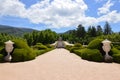 Nice Photo Of The Central Fountain Of The Gardens Of The Farm. Art History Biology.