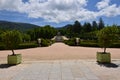 Nice Photo Of The Central Fountain Of The Gardens Of The Farm. Art History Biology.