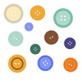 Nice picture with colored buttons Royalty Free Stock Photo