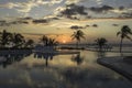 A nice place to watch the sunrise, Cayman Brac Royalty Free Stock Photo