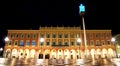 Nice - Plaza Massena at night Royalty Free Stock Photo