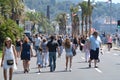 Nice promenade after terrorism attack