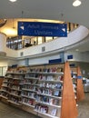 A nice public library in the city