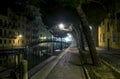 Nice quiet street at night