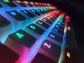 So nice rainbow beautiful keyboard