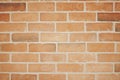 Nice red Brickwork masonry pattern brick wall for textured backgrounds Royalty Free Stock Photo