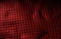 Red leather cubes background texture