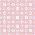 Nice seamless pattern. Sweet pink, white