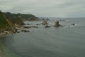 Nice Set Of Rocks In Front Of The Beach Of Silence.