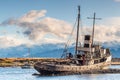 Nice shipwreck in the city of Ushuaia