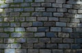 Nice simple brick road with texture Royalty Free Stock Photo