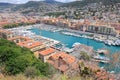 View upon Nice harbour in Southern France