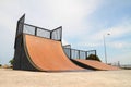 Nice skate and other sports park Royalty Free Stock Photo