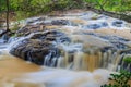 Nice small waterfall Royalty Free Stock Photo