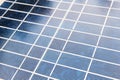 Nice Solar Panel Macro Collector Close Up Royalty Free Stock Photo