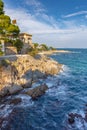 Nice spanish coastal landscape near the village Sagaro