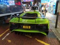 Nice sport car on Hong Kong street