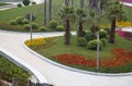 Nice spring landscapes design in city