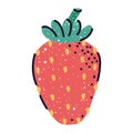 nice strawberry design Royalty Free Stock Photo