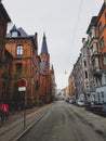 A nice street to live in Copenhagen Royalty Free Stock Photo