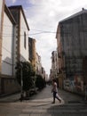 Nice streets to walk in the morning in Ferrol.