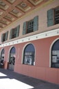 Nice, 5th september: Historic Building pathway from Place de L` Ile de Beaute on Port Lympia in Nice