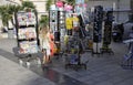 Nice, 5th september: Souvenirs Shop from Old Town of Nice