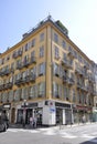 Nice, 5th september: Street view with Historical Buildings from Nice France