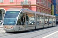 Nice - Tram in city Royalty Free Stock Photo