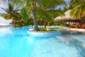 Nice tropic pool Royalty Free Stock Photo