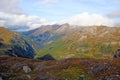 Nice view of the Alps. Autumn clear day. Austria