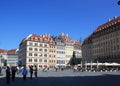 Nice view of Dresden, Germany