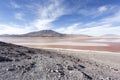 A nice view of lagoon landscape Royalty Free Stock Photo