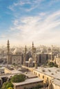 Nice view of the Mosque-Madrasa of Sultan Hassan in Cairo