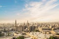 Nice view of the Mosque-Madrasa of Sultan Hassan in Cairo