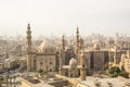 Nice view of the Mosque-Madrasa of Sultan Hassan in Cairo