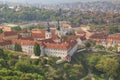 Beautiful view of Charles Bridge, Old Town and Old Town Tower of Charles BridgeNice view of Petn and Hradany in Prague, Czech Repu