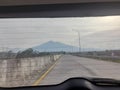 Nice View from Salatiga toll road Royalty Free Stock Photo