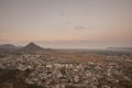 Nice view from top of Savitri Hill.