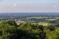 Nice view from village Dobra Voda to village Horni Stropnice, Cz