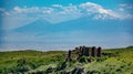 Mount Ararat and Amberd Castle