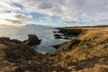 Views near the town of Arnastapi in Iceland