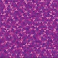 Nice violet background of triangles - vector illustration Royalty Free Stock Photo