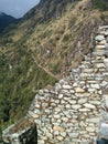 Inca trail 2016 Royalty Free Stock Photo