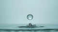 nice water drop theme for wallpaper Royalty Free Stock Photo