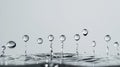 nice water drop theme for wallpaper Royalty Free Stock Photo