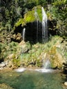 Waterfall Lisine in Serbia