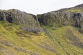 Nice waterfall on Snaefellsnes peninsula, Iceland