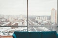 Nice winter view from the window Royalty Free Stock Photo