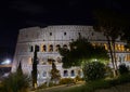 Colosseum. Summernight in Rome.